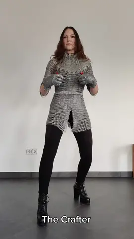 #chainmail #chainmaille #chainmailarmor #armor #cosplay