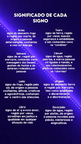 Significado de cada signo || parte1! #fy #viral #luzesled #significado #signos #marikkjkk_