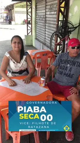 Vooote para governadora : Piaba Seca kkkkkkk #trollagem #humor #comedia #meme #leosergipano #PiabaSeca #LugarDeFalas