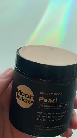 Pearl is the moment #moonjuice #beautyfood 
