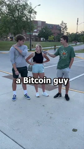 He was so mad 😂 #bitcoin #crypto #money #interview #iowastate #amesiowa 