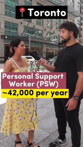 Great conversation with Latchmi, a Personal Support Worker (PSW) Location:📍Toronto, Ontario #fyp #personalsupportworker #PSW #healthcareworker #salary #career #Toronto #Canada #CanadianIncome