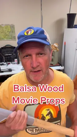 Balsa Wood Movie Props #props #theater #LearnOnTikTok #filmmaking 