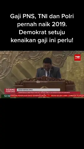 Kenaikan gaji PNS, TNI dan Polri jangan hanya menjelang pemilu. Demokrat mendorong perlunya kenaikan ini untuk kesejahteraan PNS, TNI dan Polri!