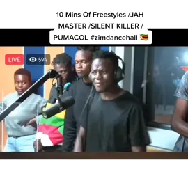 Silent Killer, Jah Master and Pumacol Go Headon on Star FM Zimbabwe hosted by DJ Mbale. 