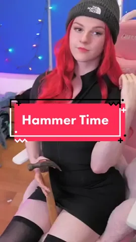 Love a girl who knows how to handle a large tool #f1nn5ter #f1nn #rose #twitchstreamer #twitch #twitchclips #egirl #femboy #fyp #redhead #posing #redhair
