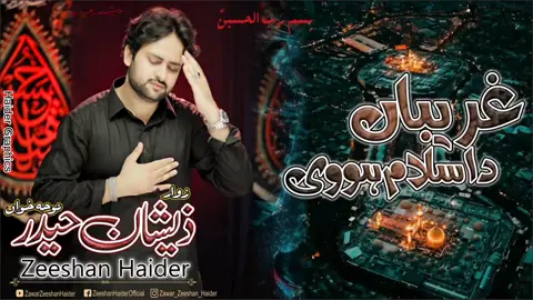 Ghareeban Da Salam _ Zeeshan Haider _ Arbaeen Noha Coming soon... #shorts #nohy  #muhuram🚩🚩🚩🚩🚩 #nohy