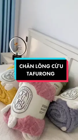 Chăn Tafurong sang xịn mịn 😍 #m2tbedding #changagoidem #chanlongcuu #tafurong #bedding #decor