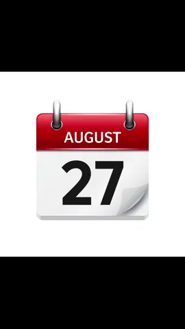 Happy Birthday August 27th 🎁🎈🎉