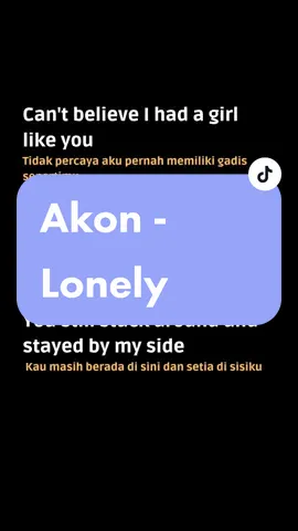 Malam minggu bersama Akon - Lonely #lyrics #lirikterjemahan #lirikindonesia #lirik #akon #lonely