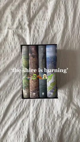It’s reread season hobbitses 🧝🏽‍♀️ #fyp #lotr #amymaybooks #lordoftherings #tolkien #bookrecs #bookrecommendations #foryoupage