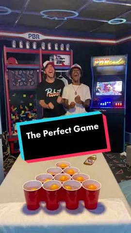 Worlds First Perfect Game of Pong! (Caught on camera) #trickshot #trickshots 