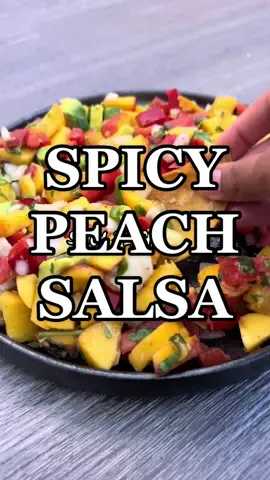 so good #fyp #lailaspantry #peachsalsa #peaches #salsa #salsarecipe #spicysalsa