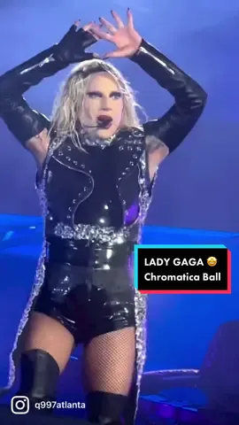 RAIN. ON. ME. ☔️ @ladygaga WOW #LadyGaga put on a show last night at the #ChromaticaBall in ATL! 🤩 Were you there??📍Which song was your favorite? Tag us in your photos & vids!📱#littlemonsters #gaga #chromaticaballtour #chromaticaball2022 #atl #atlanta #truistpark
