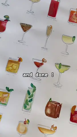 Emma you didn’t see this yet … #cocktails #cocktailposter #posterart #art #foryoupage #fyp