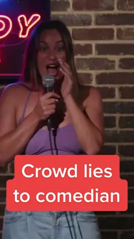 Sometimes I really think I’m psychic but I will use my powers for good like embarrassing people who just want to enjoy a comedy show #standup #dating 