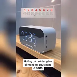 Mua loa đồng hồ G10 cao cấp đa chức năng #loabluetooth #loabluetoothmini #loadongho #decor