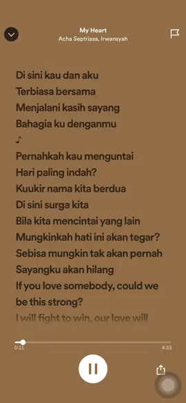 Irwansyah fy Acha Septriasa - My Heart 🔥🔥🔥 #song #music #musica #musically #tiktok #tiktokviral #tiktokviralvideo #tiktokviraltrending #tiktokmalaysia #tiktokindonesia #lyrics #lyricsvideo #kmmlyrics_songs #malaysia #malaysiatiktok #indonesia #indonesiatiktok #fyp #fypシ #fypage #fypシ゚viral #trending #trendingsong #trendingvideo