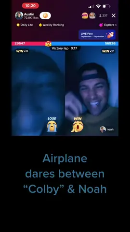 @noah calling @Austin @Colby Schnacky and Austin asking a stranger for water on the plane. ⚓️🅰️☕️ #schnackyfam #truthordare #airplanebattle #noahschnacky #austinarmstrong