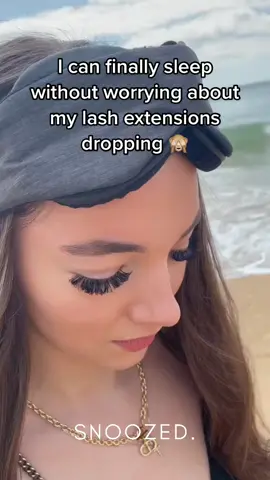 Make your lash extension last longer with Snoozed Eye Mask 😍 #lashextensions #lashes #lashtech #lashbusiness #lashtutorial #minklashes #lashmapping 