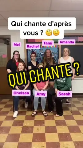 Qui chante d’après vous ? Réponse dans 24h 🕛😍