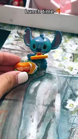 Lunch time with stitch #viral 
