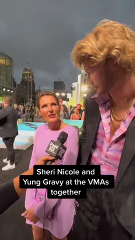 #SheriNicole and #YungGravy together at the #VMAs 