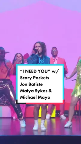 “I NEED YOU” with @scarypockets & jon batiste & maiya sykes & michael mayo & us 🤯🤯🎷🎷🕺💃🎹 #jonbatiste #livemusic #indiemusic 