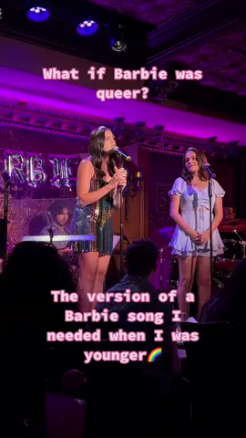 Thank you @once.upon.a.tory for helping me bring this version to life💖🌈 Immensely thankful for this opportunity always.  #femmesoftiktok #musicaltheater #barbie #54belowsingsbarbiecontest #lgbtq #actor 