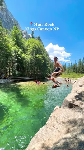 Located near Road’s End Parking lot, Muir Rock is one of the most popular swim holes in Kings Canyon National Park. take the trail on the south side of the Road’s End parking lot and follow the sound of the river, about 0.2 miles and you’re there!  #joaquinaround #swimholes #swimminghole #kingscanyonnationalpark #backpacking #Hiking #camping #visitvisalia #visitcalifornia #visitusa #seki #findyourpark #waterfalls #sierras #california #Outdoors #natgeo #nature #filipino #filipinoamerican #filam #aapi #asian #travel #travelphotography