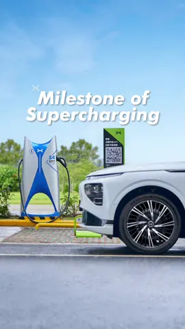 Take a look at some of the milestones we've passed on our journey to create a better charging network ⚡️ ⚡️ ⚡️#XPENGG9#XPENG#tech#carlovers