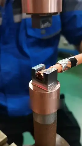 Welding copper wires