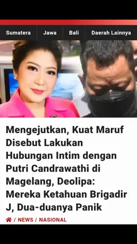 sangat tak di sangka dan mengejutkan ternyata eh ternyata #putricandrawati #fyp #kuatmaruf #fypシ #brigadirj #fypage #polisitembakpolisi #fypシ゚viral #fredysambo #brigadirjosua #ferdysambo #fredisambo #fypdongggggggg 
