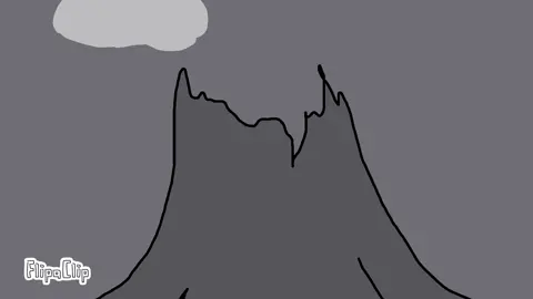 volcano animation 🌋 #volcano #animation #volcanoeruption #animated #artist #fyp 