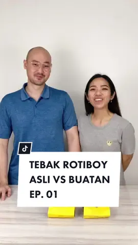iseng-iseng ajakin suami tebak mana yang rotiboy beneran, mana yang bikinan istri😂😂 #fyp #rotiboy #rotiboyrecipe #rotiboycoffee #fypシ #pastrychef #cheflife #bakingtips #reseptiktok #reseproti