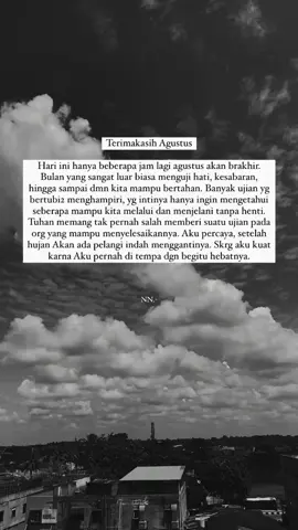 Terimakasih Agustus #bismillahfyp #fyp #foryou #mesinwaktu #agustus 