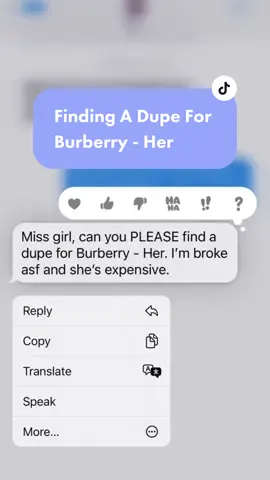 @Paul | Fragrance Influencer finding a dupe for Burberry her #burberryher #bathandbodyworks #perfume #fragrance 