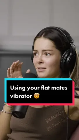 Using your flat mates Vibrator 🤯 - New episode out now #wednesdayswedrinkwine #sophieandmelissa