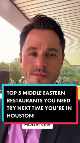 TOP 5 MIDDLE EASTERN RESTAURANTS YOU NEED TRY NEXT TIME YOU’RE IN HOUSTON!  #middleeastern #arabic #persian #middleeasternfood #houston #fyp #foryou
