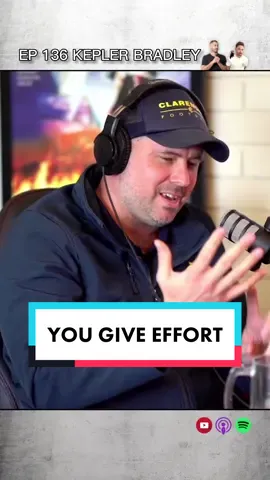 You give effort #afl #footy #fremantledockers #freo #rosslyon #dockers #keplerbradley #hardyarns @The Hard Yarns Podcast