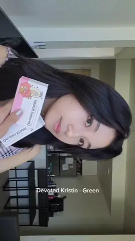quick tiktok in between classes :p use my code patriciaclaire10 for some moneys off your order <3 #hapakristin #devotedkristingreen
