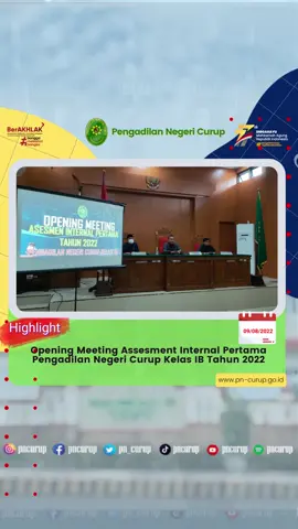 Highlights.Asesmen Internal Pertama Pertama Pengadilan Negeri Curup Tahun 2022. #asesmen #internal #humas #badilum #ptbengkulu #cerdas #pncurup #hebat #curup #bengkulu #fyp #fypシ