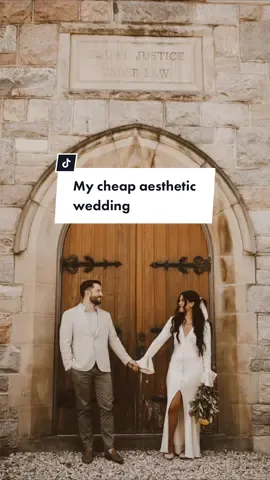 Our intimate wedding is allowing us to have two celebrations for less than the price of one. 🥰 #courthousewedding #intimateweddingdecor #diywedding #bohemianbride #smallweddingideas 