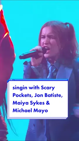 life goal achieved singing with @scarypockets , @Jon Batiste , Maiya Sykes & @Michael Mayo😭🤯🎷🎹💖 #manifestation #summerrecap #remix #indiemusic 