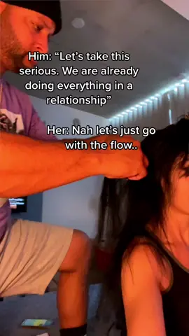 You’re ready to commit but your partner isnt.. and y’all doing everything in a “relariinahip” without being in it.. Understand, you’re being taken for granted. Its not about waitijg and being patient anymore.. They dont want what you want.. Dont be the 🤡  be someone’s choice. 