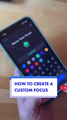 With school starting its no better time to start managing your device time. Here’s how to create a custom focus so that you can concentrate and minimize distractions. Feature available with Apple in iOS15 > #homework #backtoschool 