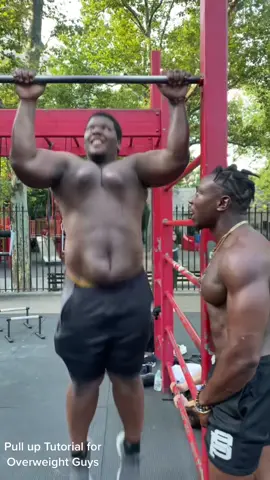 Watch this Pull Tutorial #pullups #overweightworkout  