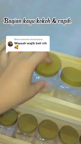 Membalas @lanzmayang bener banget ka wajib punya benda 1 ini #rakbumbukayu #rakbumbu #flksyaguys🥰biarrame🥰 #viral 