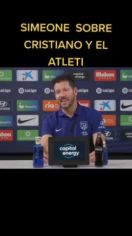 SIMEONE SOBRE CRISTIANO Y EL ATLETI   #atleti #atleticodemadrid #aupaatleti #forzaatleti #atleticomadrid #simeone #cristianoronaldo 