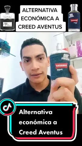 CARRERA JEANS UOMO Es una fragancia económica alternativa al Creed Aventus, los ingredientes declarados son muy parecidos y al final logran una sensación de aroma muy similar a un precio 12 veces menor. Muy recomendable si quieres tener algo parecido a Aventus. . . . . . . . . . . . . #parfumviral  #parfum #creed #carrerajeans #fragancias #perfume #creedaventus #fragancias #fragancia #fragance @carrera.official @creedparfum 